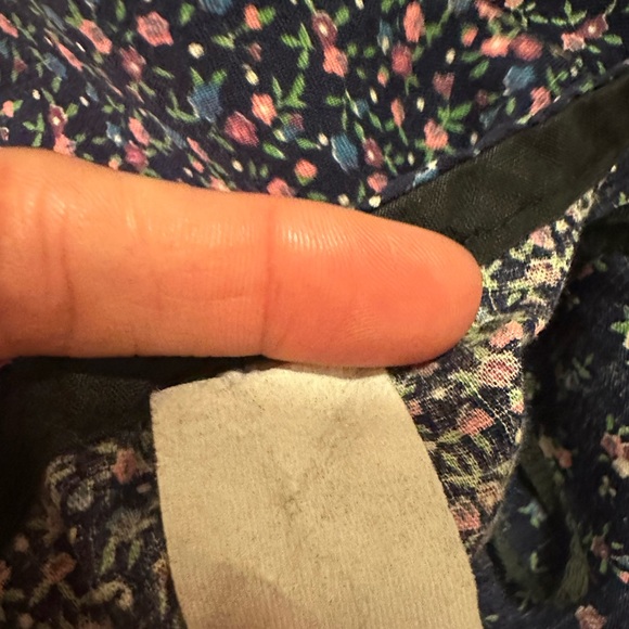 Vintage Cottagecore Floral Two-Piece Set Crop Top & Skirt - Picture 6 of 6